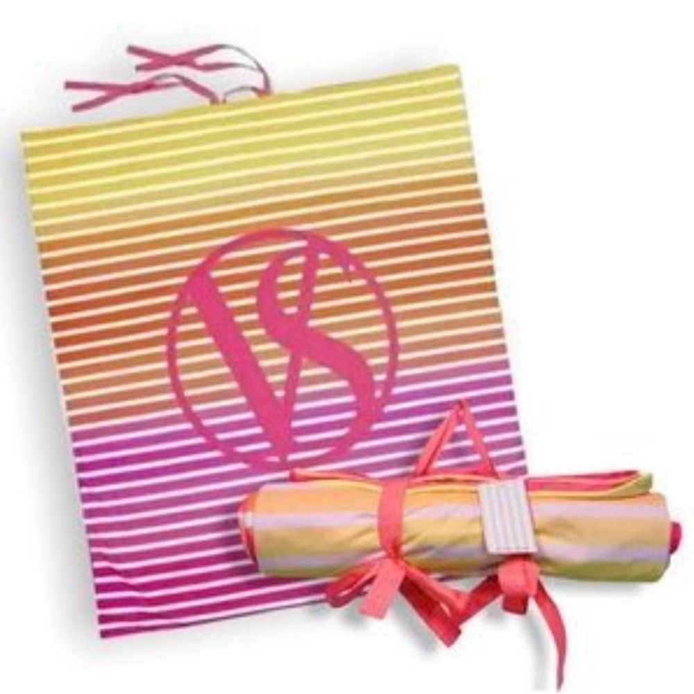 Victoria’s Secret Oversized Tie-up Beach Blanket/Towel